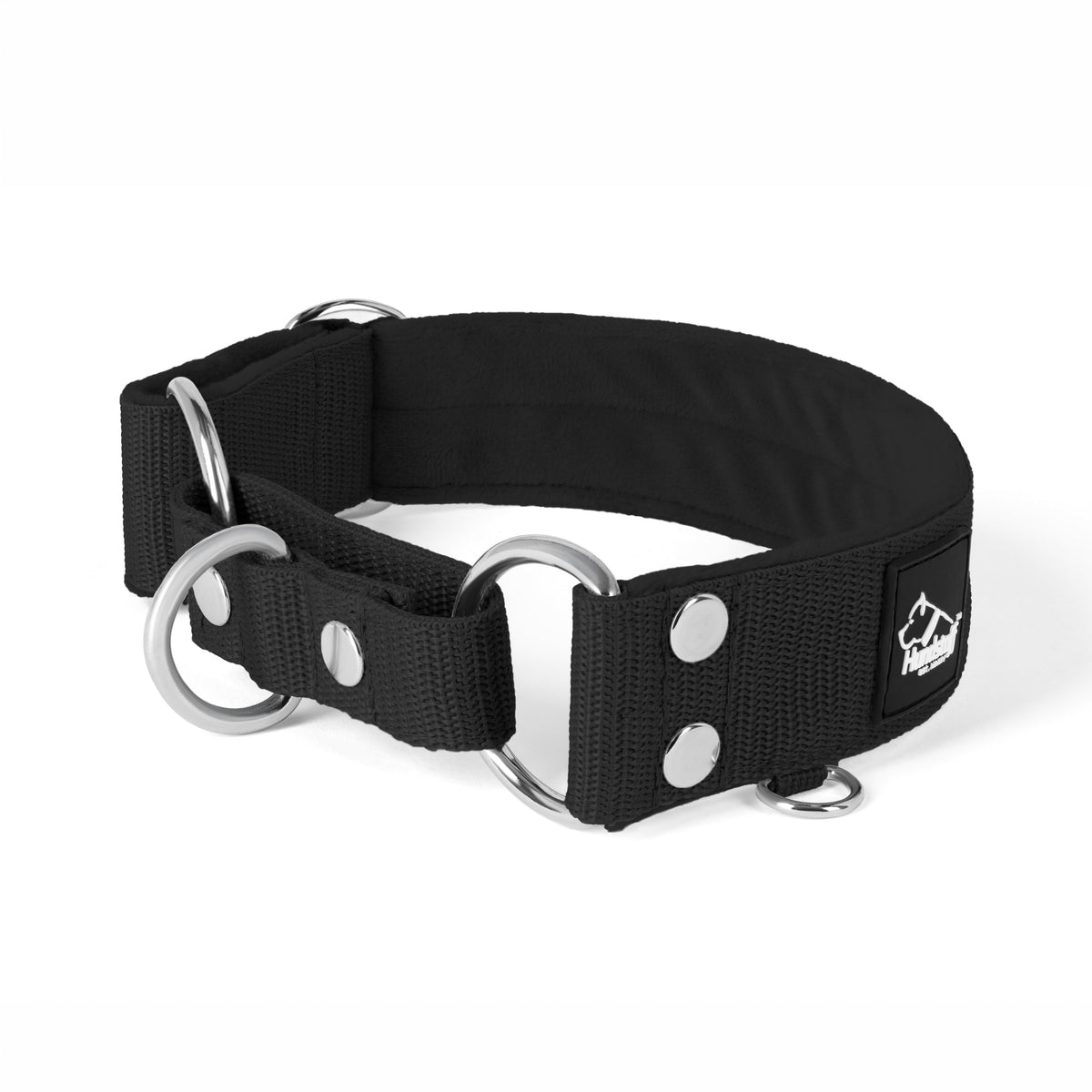 Martingala Black - Collana con fodera larga e mezzo ferro da stiro