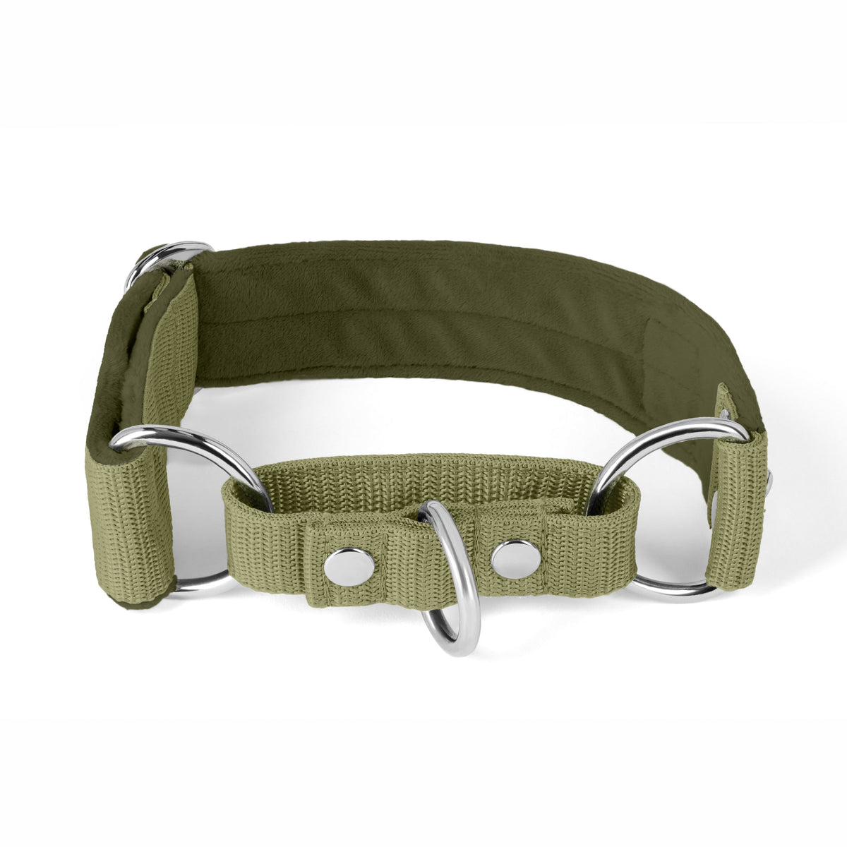 Hundstaff Martingale Silver Edition Olive Green