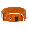 Active Orange - Wide durable necklace with buckle