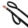 Guard Leash Rose Edition Black - Guard Leash with extra handle