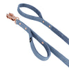 Guard Leash Rose Edition Pastel Blue - Guard leash with extra handle