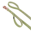 Guard Leash Rose Edition Olive Green - Guard leash with extra handle