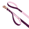 Guard Leash Rose Edition Plum - Guard leash with extra handle