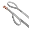 Guard Leash Rose Edition Grey - Guard Leash with extra handle