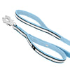 Guard Leash Safe Baby Blue - Guard leash with handle & reflector