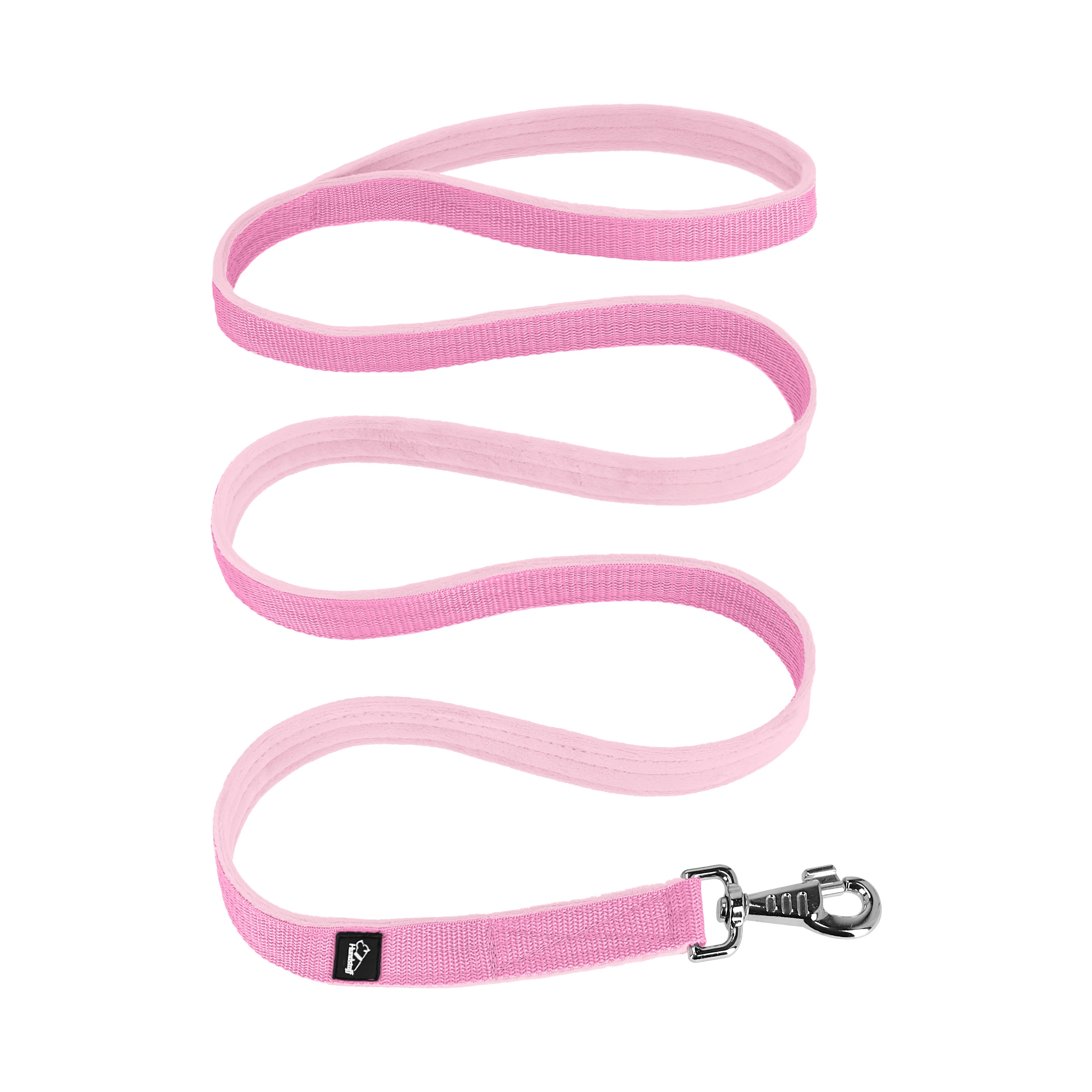Martingale Chain Set Baby Pink – Half choke necklace &amp; leash