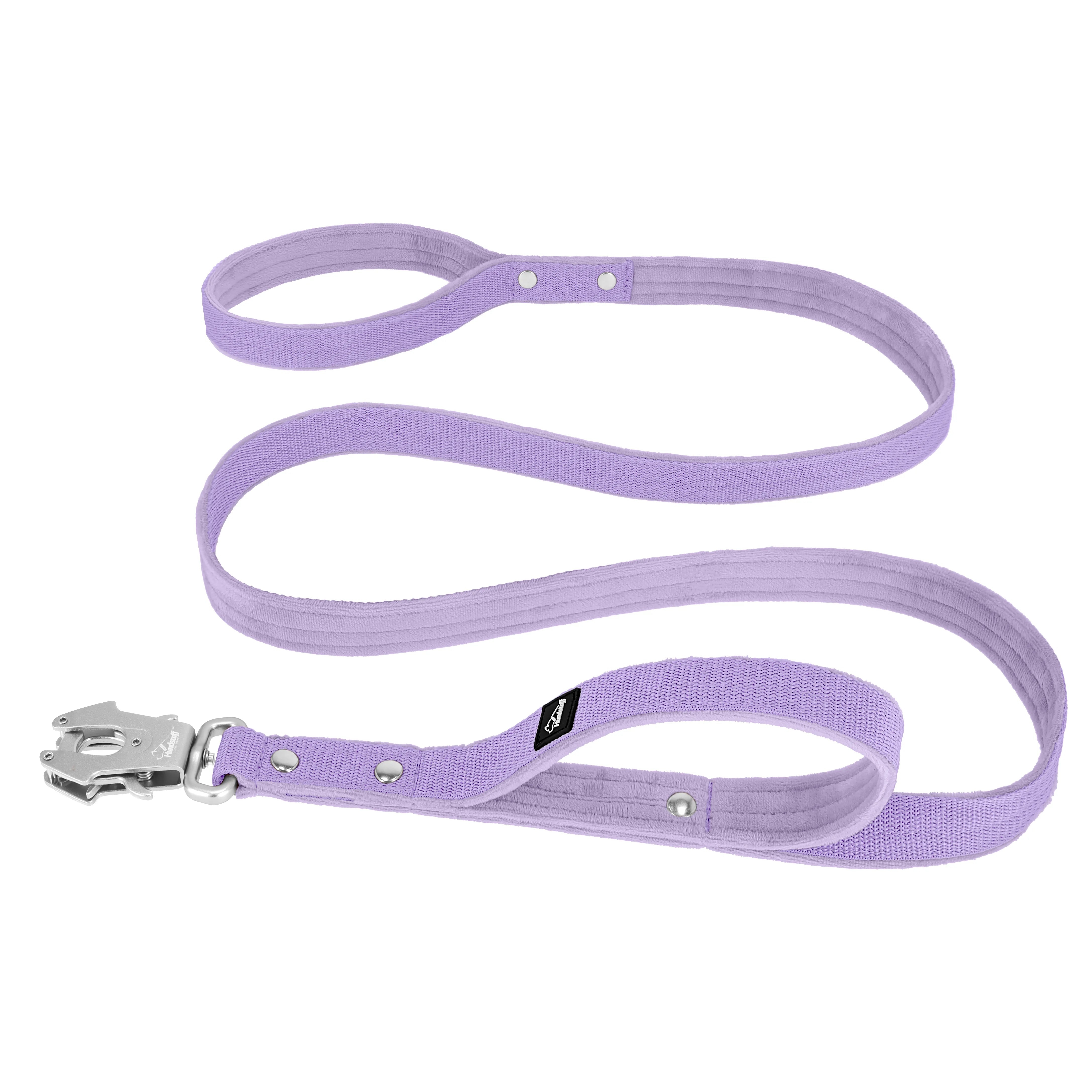 Guard Leash Baby Purple - Guard leash with extra handle