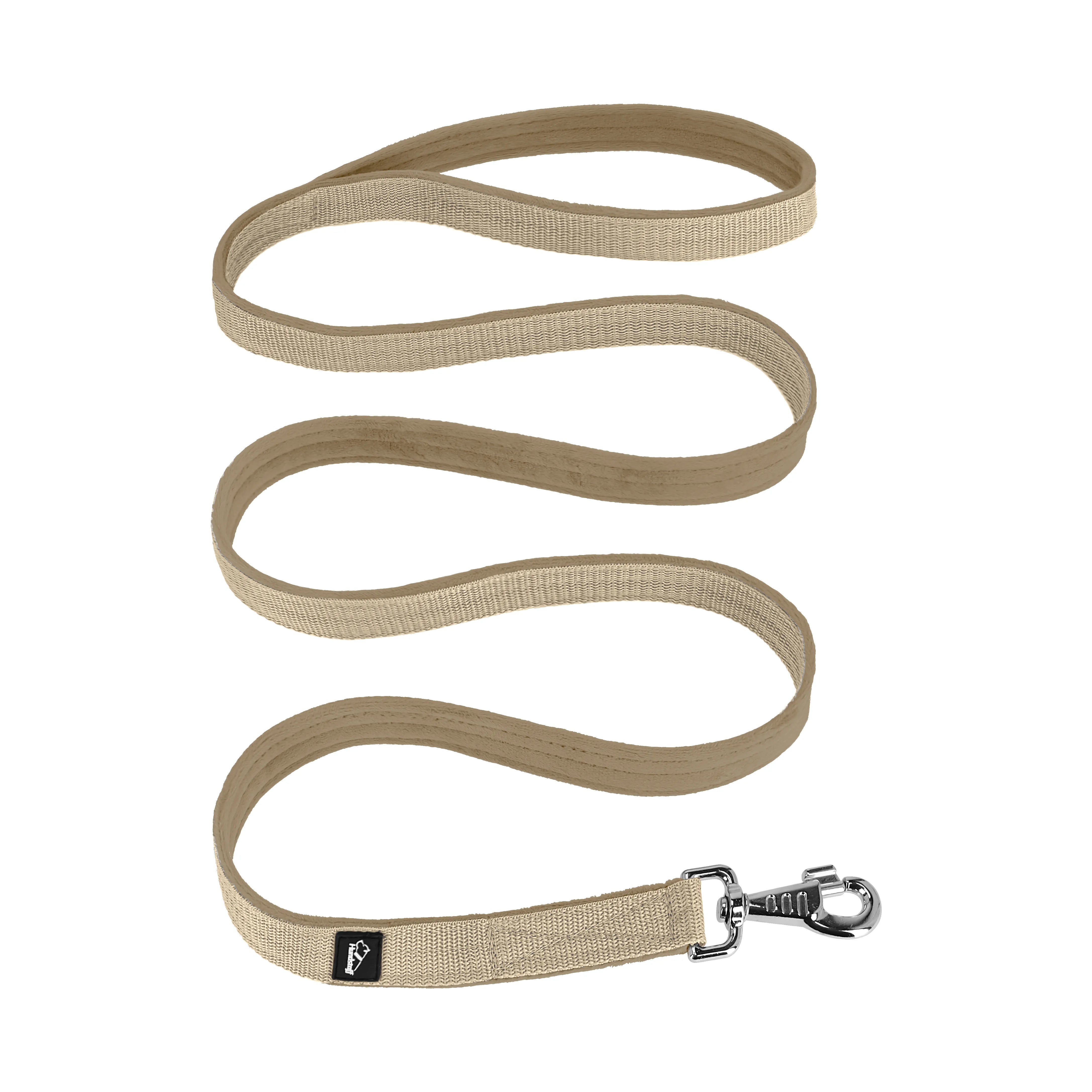 Martingale Chain Set Beige – Half choke necklace &amp; leash