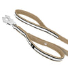 Guard Leash Safe Beige - Guard leash with handle & reflector