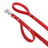 Guard Leash Red - Guard leash with extra handle