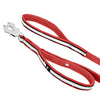 Guard Leash Safe Red - Guard leash with handle & reflector