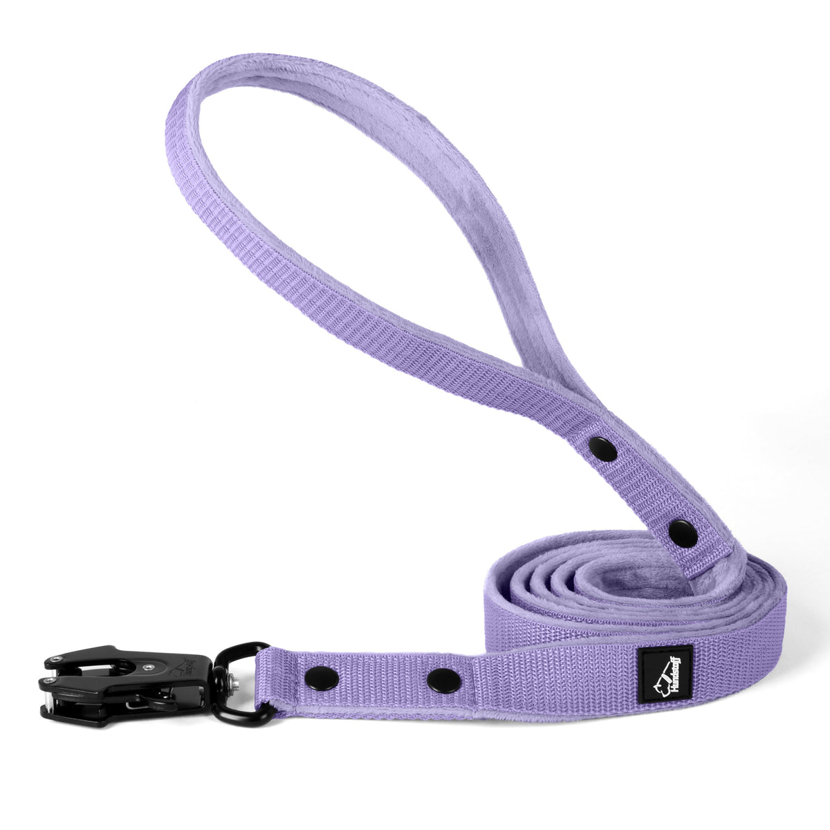Walk Leash Black Edition Baby Purple - Guinzaglio in nylon sicuro di diverse lunghezze