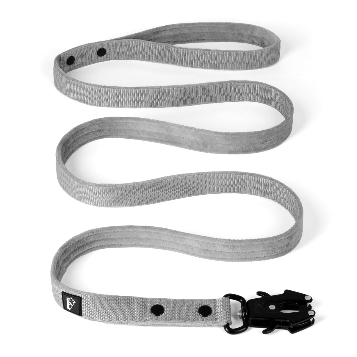 Walk Leash Black Edition Grey - Guinzaglio in nylon sicuro di diverse lunghezze