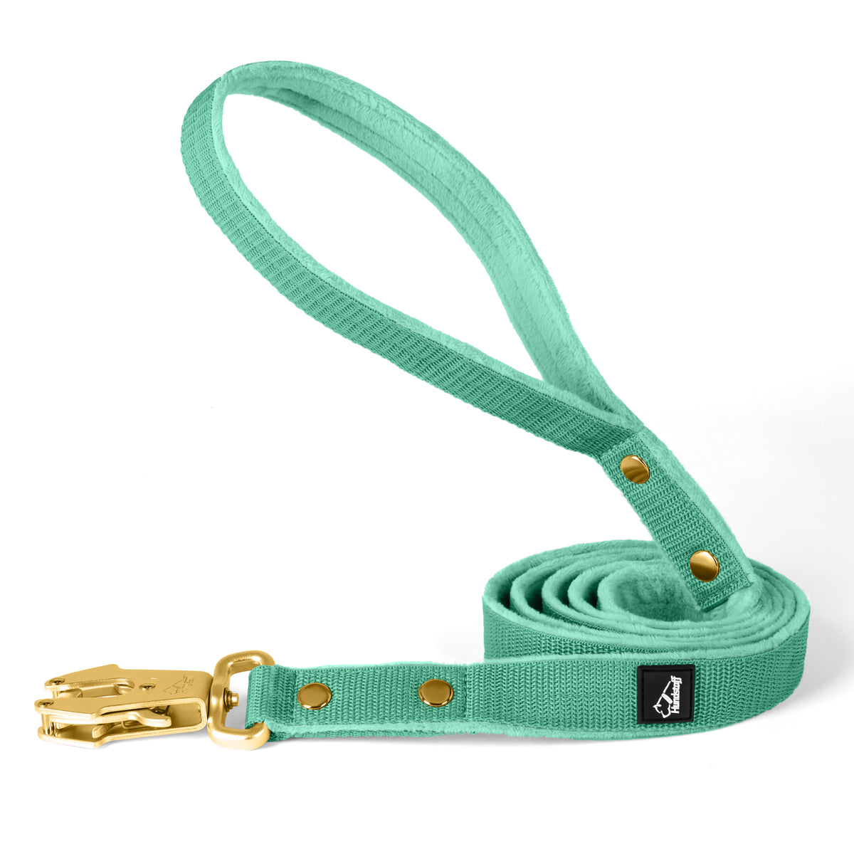 Guinzaglio da passeggio Golden Khaki - Guinzaglio in nylon sicuro di diverse lunghezze