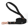 Walk Leash Rose Edition Black - Veilige nylon riem in verschillende lengtes