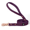 Walk Leash Rose Edition Plum - Veilige nylon riem in verschillende lengtes