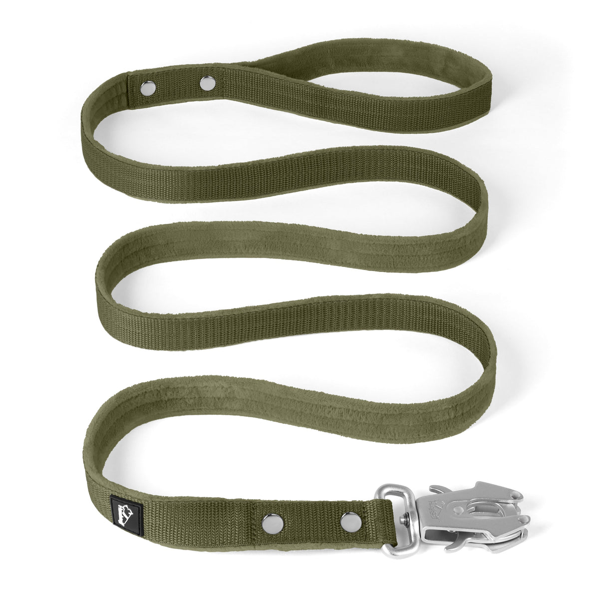 Guinzaglio da passeggio Khaki - Guinzaglio in nylon sicuro di diverse lunghezze