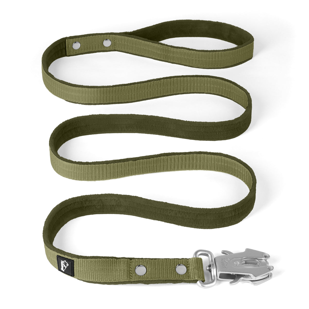 Walk Leash Silver Edition Olive Green