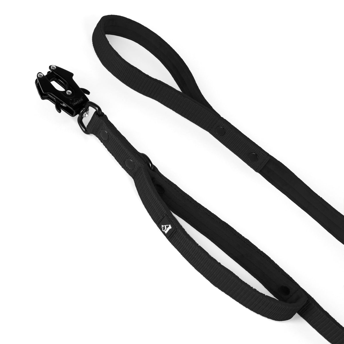 Hundstaff Guard Leash Black Edition Black