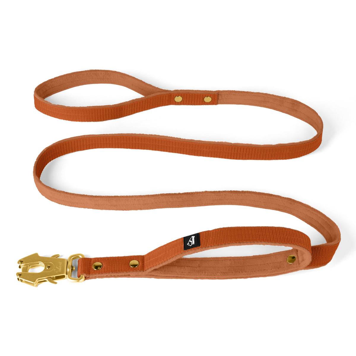 Guard Leash Golden Edition Burnt Orange - Guard leash with extra handle