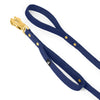 Guard Leash Golden Edition Navy Blue - Guard leash with extra handle