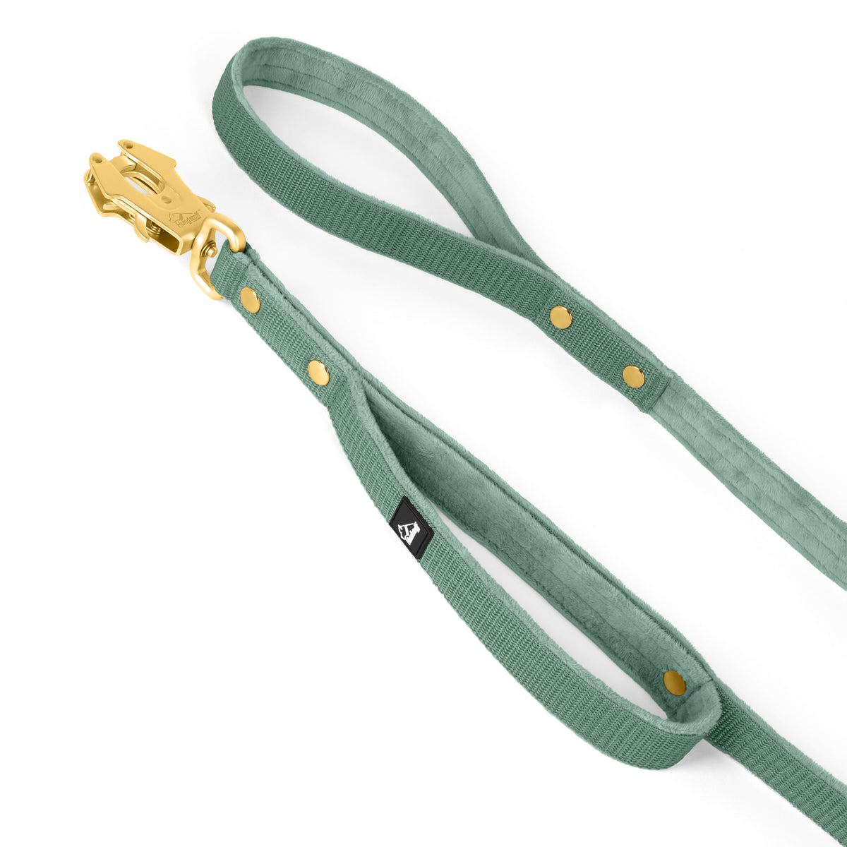 Guard Leash Golden Edition Black - Guard leash with extra handle