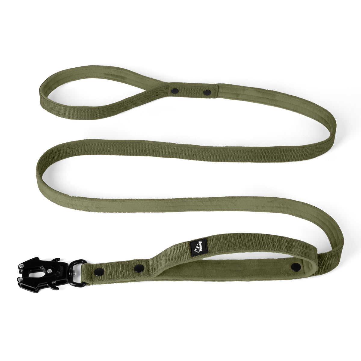 Hundstaff Guard Leash Black Edition Khaki