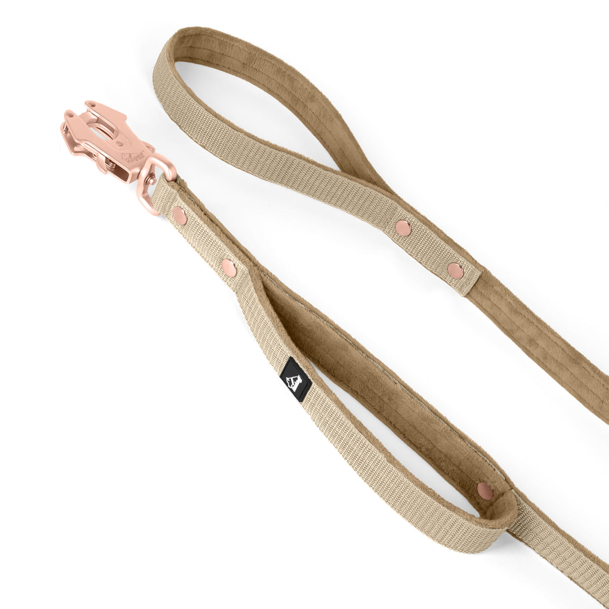 Guard Leash Rose Edition Pastel Blue - Guard leash with extra handle