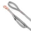 Guard Leash Rose Edition Grey - Guard Leash met extra handvat