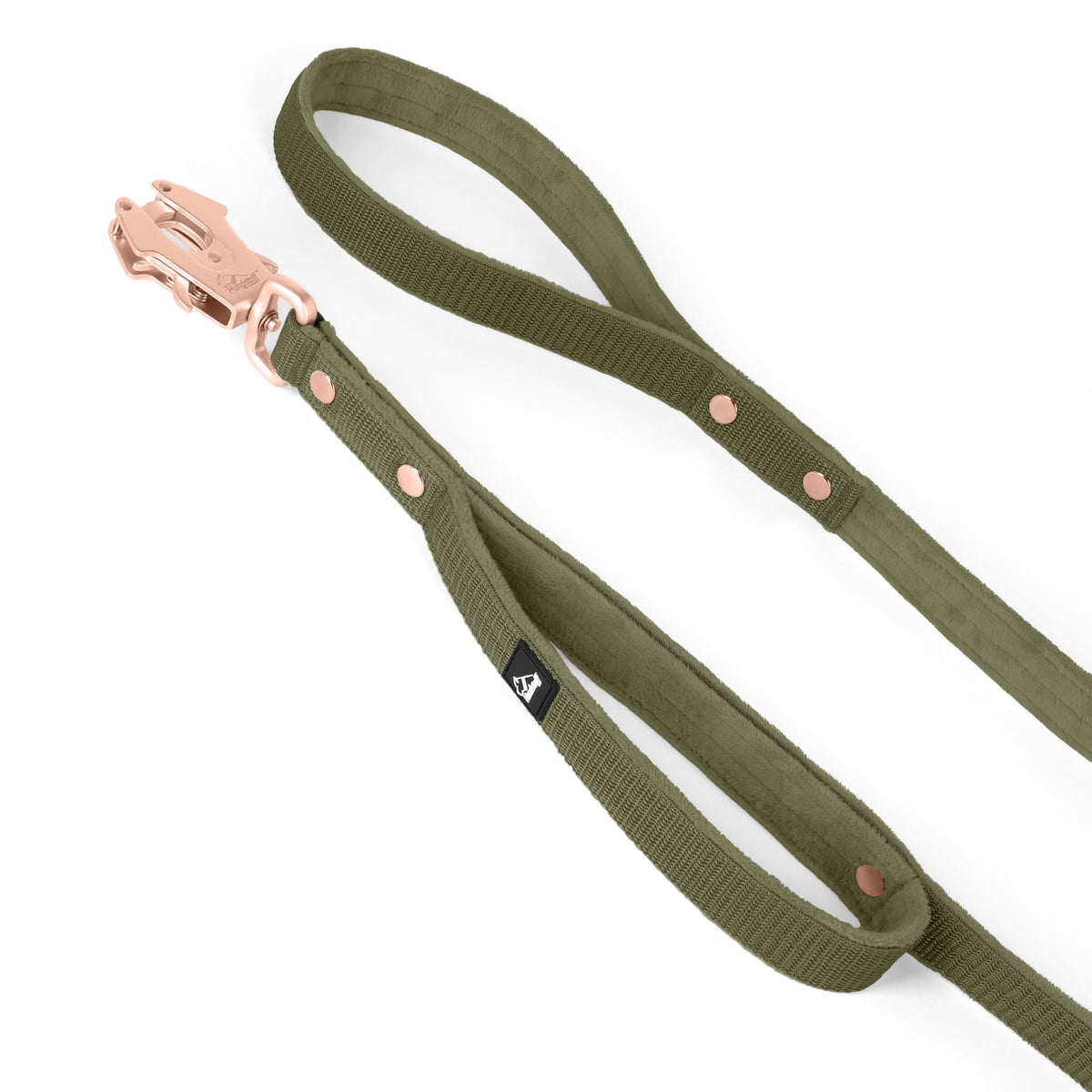 Guard Leash Rose Edition Pastel Blue - Guard leash with extra handle