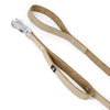 Guard Leash Beige - Guard leash with extra handle
