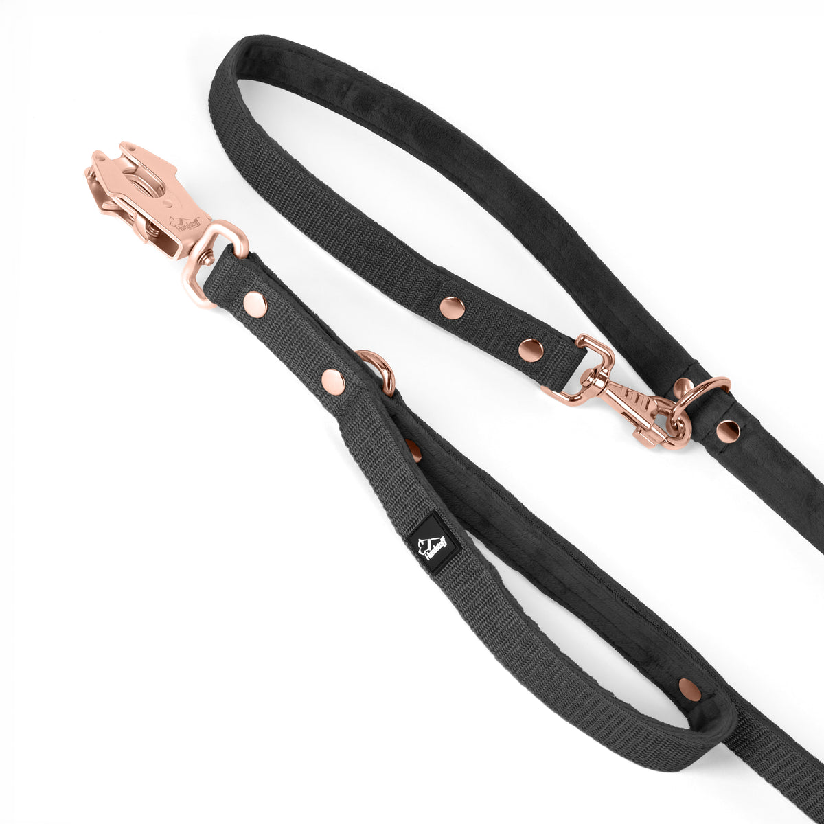 Multi Guard Leash Rose Edition Grey - Multi-guard leash
