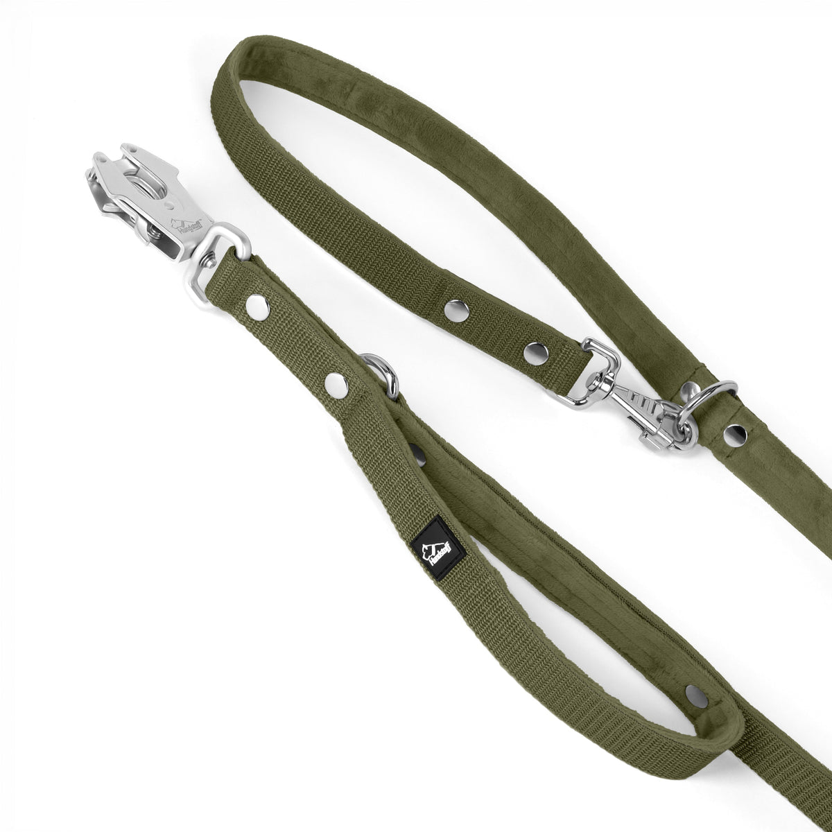Multi Guard Leash Silver Edition Khaki