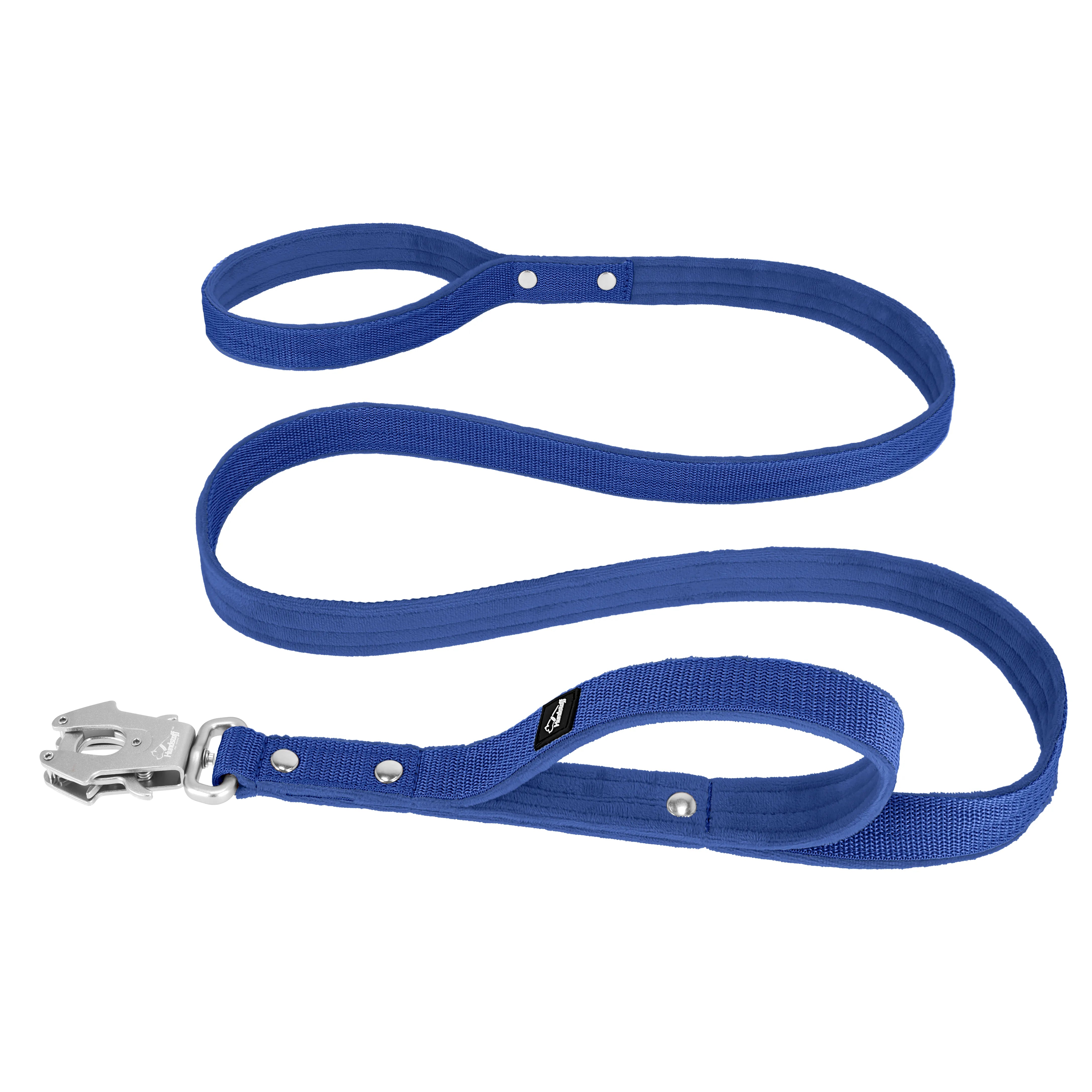 Guard Leash Blue - Guard leash with extra handle