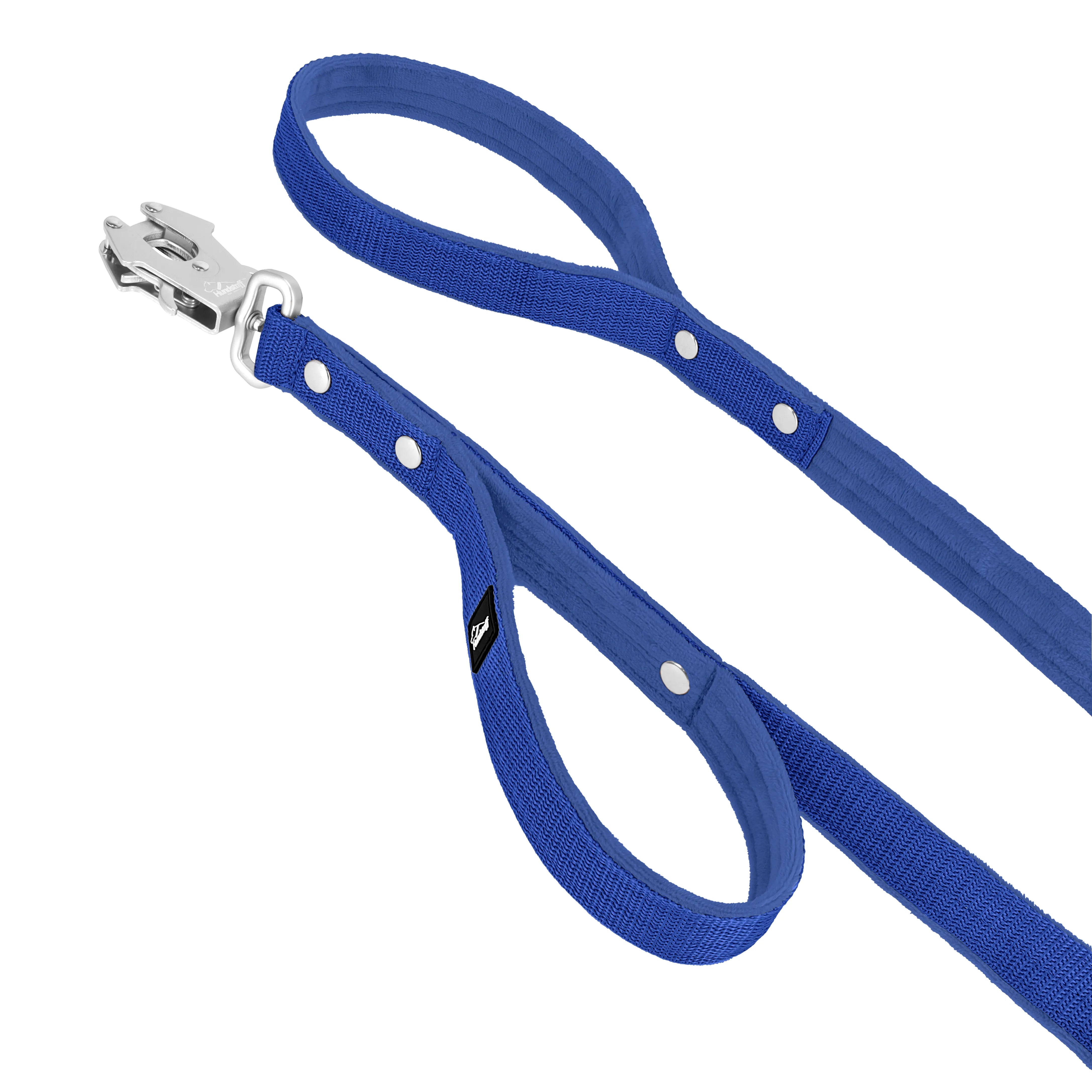 Guard Leash Blue - Guard leash with extra handle
