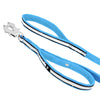 Guard Leash Safe Ocean Blue - Guard leash with handle & reflector