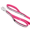 Guard Leash Safe Pink - Guard leash with handle & reflector