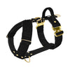 Easy Walk Extreme Gold Buckle Black - Harness with quick buckle