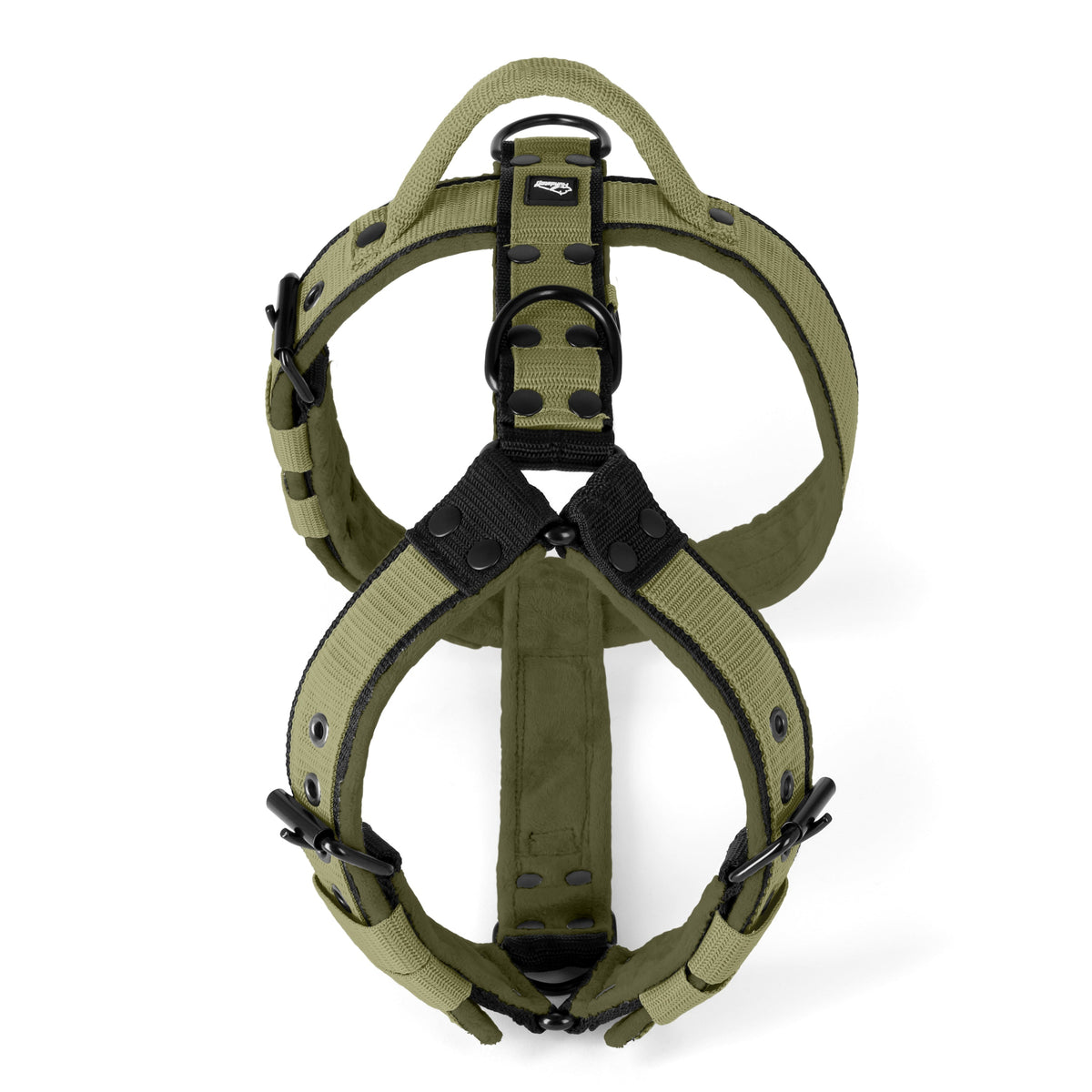 Hundstaff Easy Walk Black Edition Olive Green