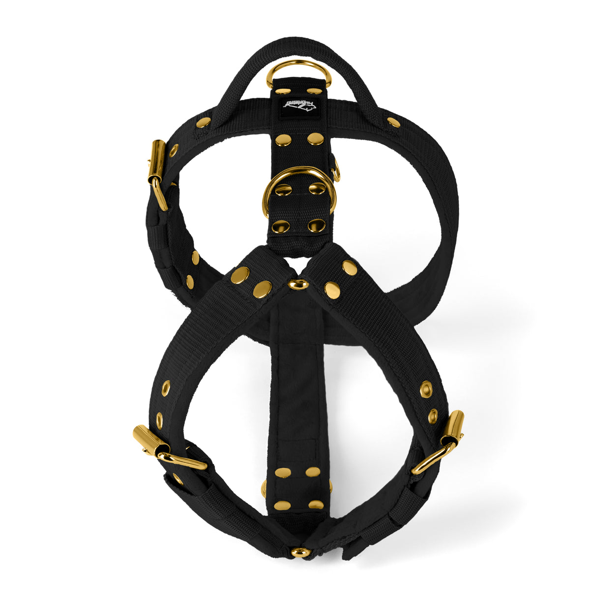 Easy Walk Golden Black - Harness with handle