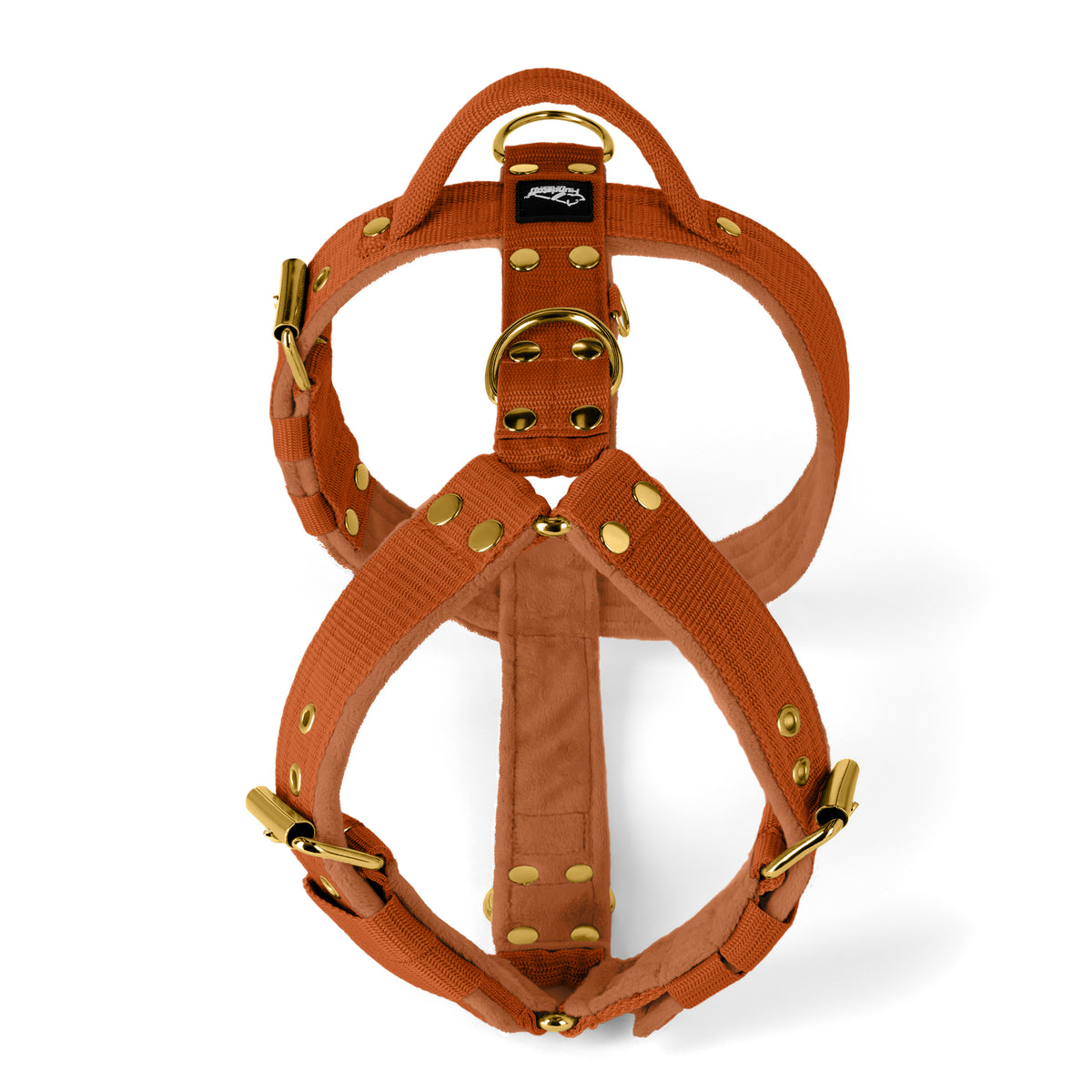 Easy Walk Golden Burnt Orange - Harness with handle