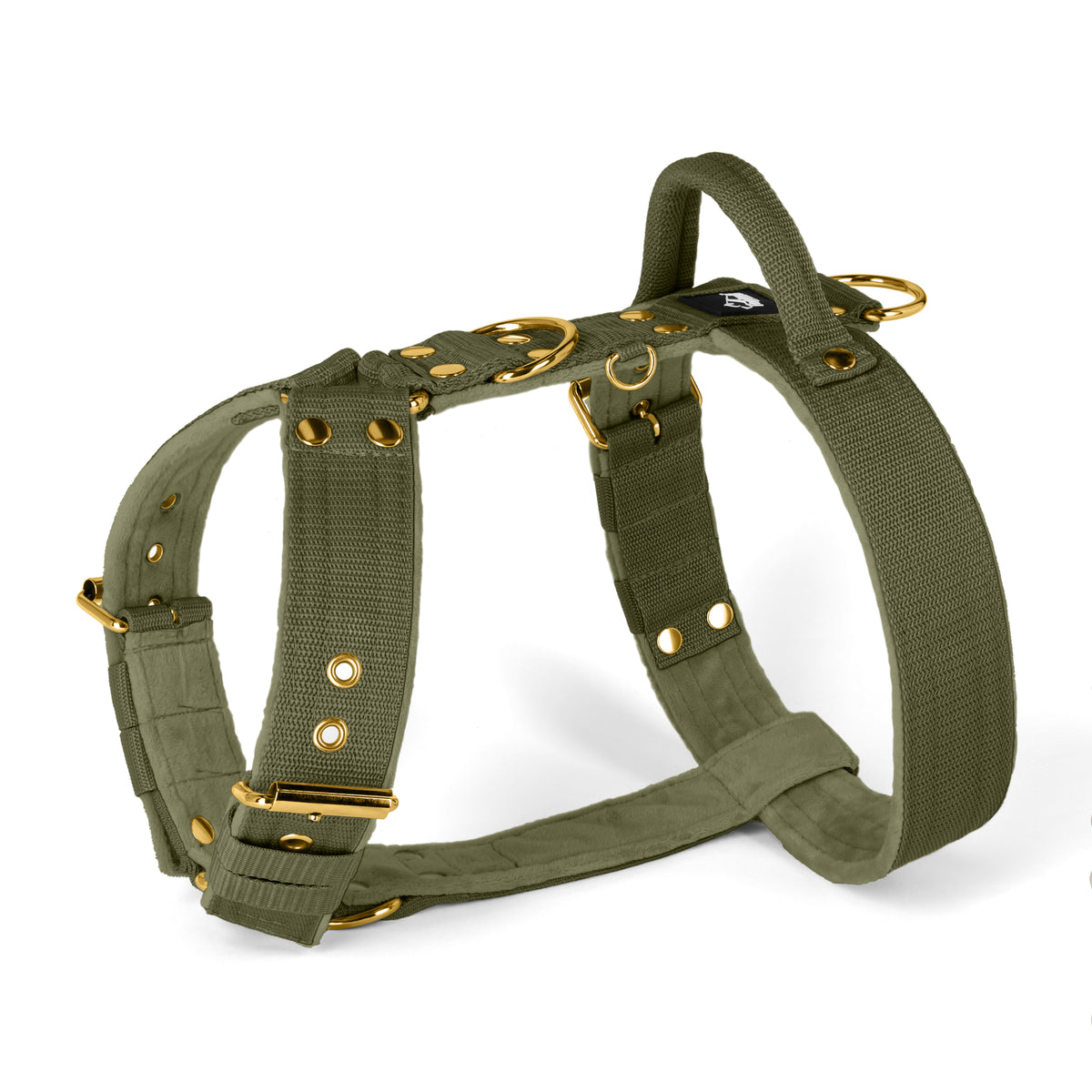 Easy Walk Golden Khaki - Harness with handle