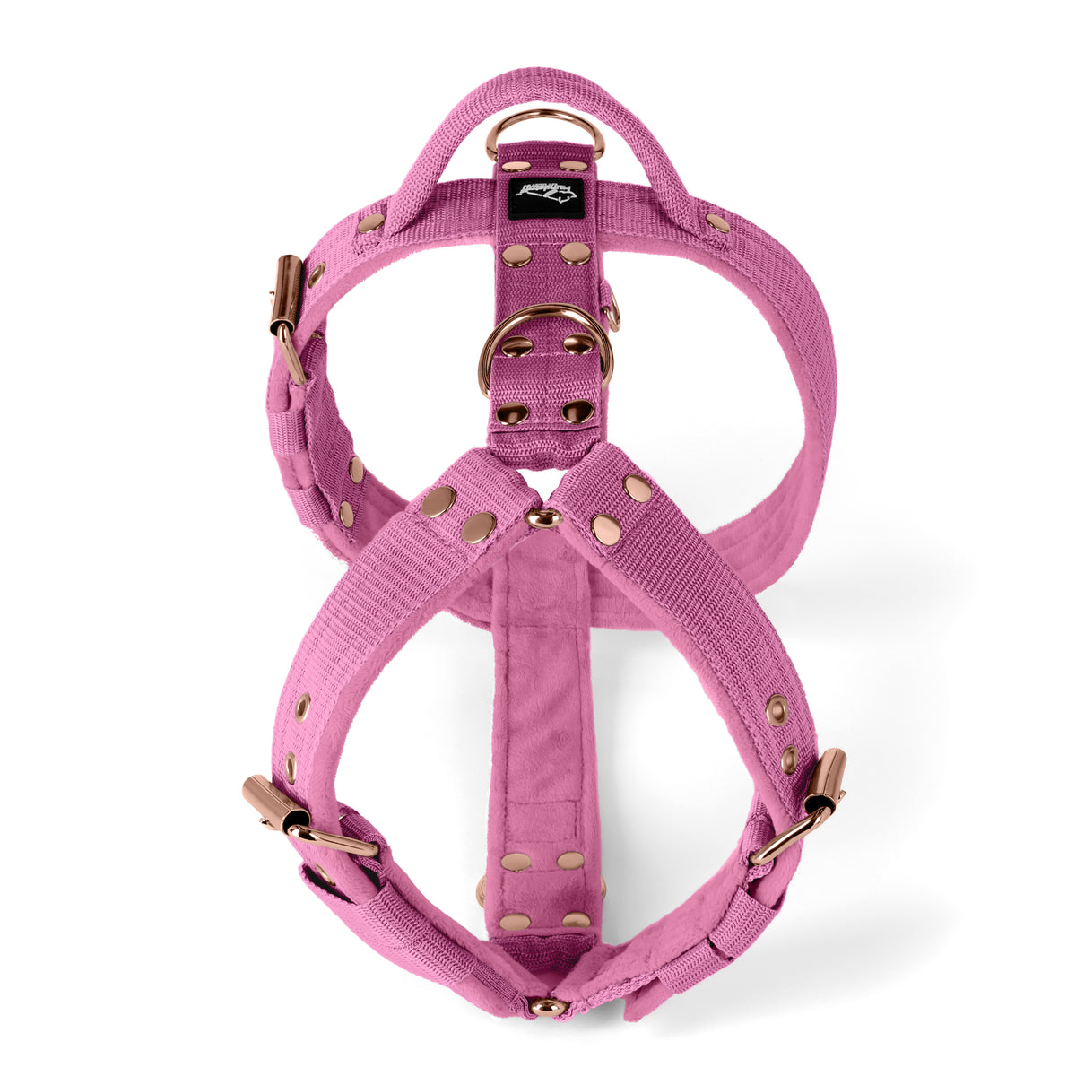 Easy Walk Rose Edition Plum - Harness with handle