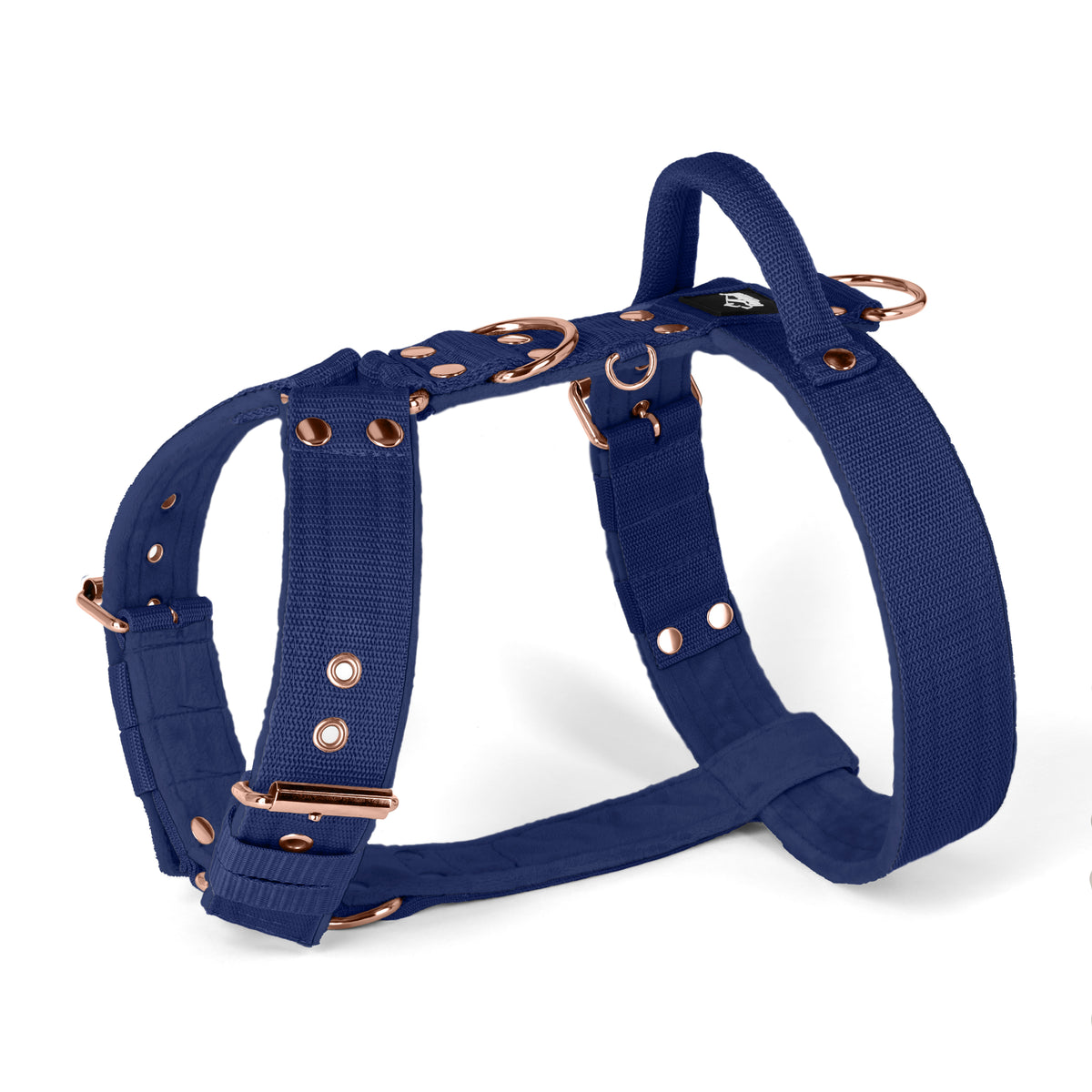 Easy Walk Rose Edition Plum - Harness with handle