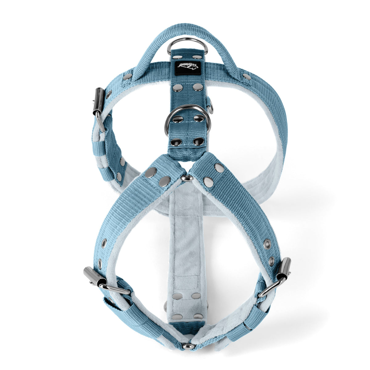 Hundstaff Easy Walk Silver Edition Baby Blue