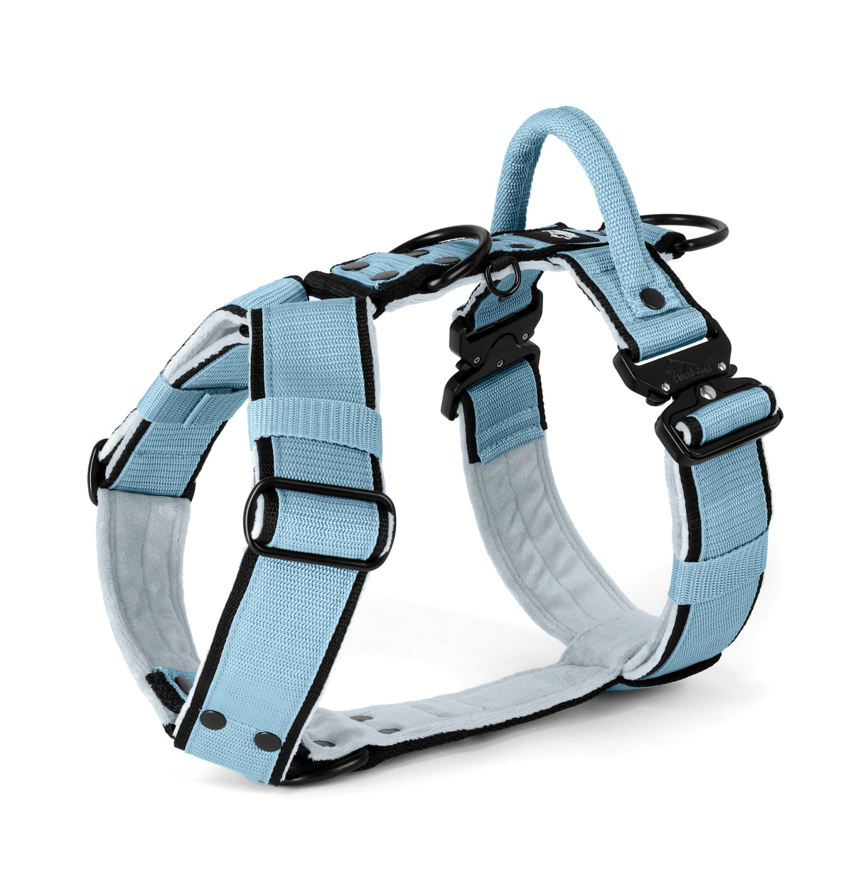 Hundstaff Easy Walk Extreme Black Edition Baby Blue