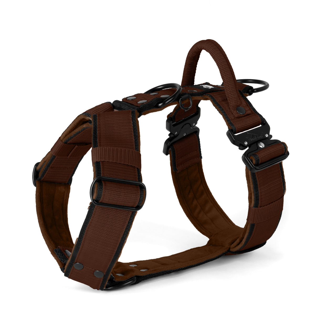 Hundstaff Easy Walk Extreme Black Edition Dark Brown