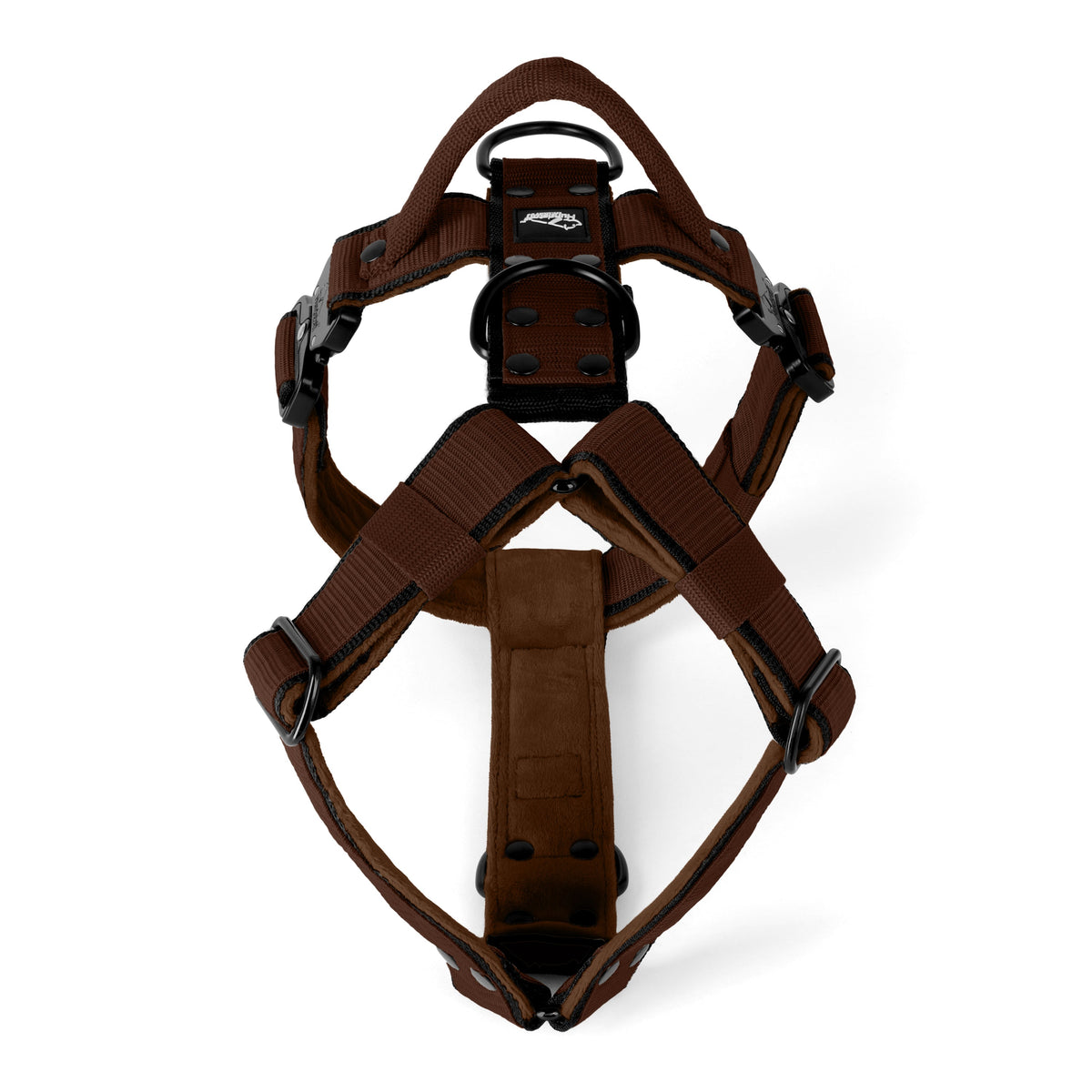 Hundstaff Easy Walk Extreme Black Edition Dark Brown