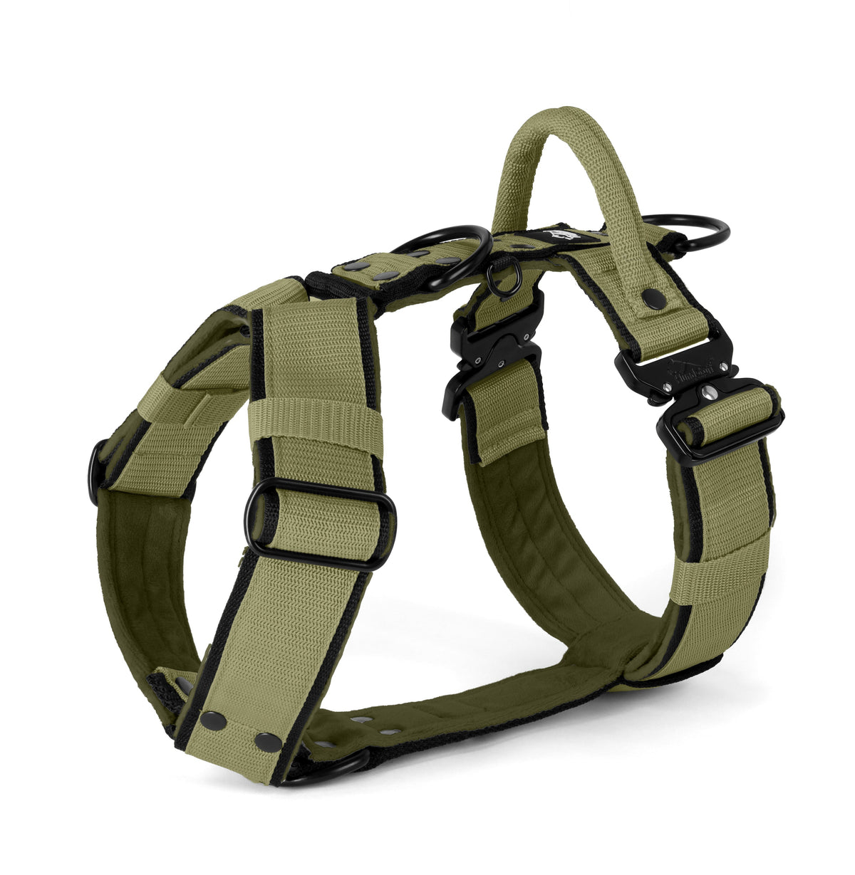 Hundstaff Easy Walk Extreme Black Edition Olive Green