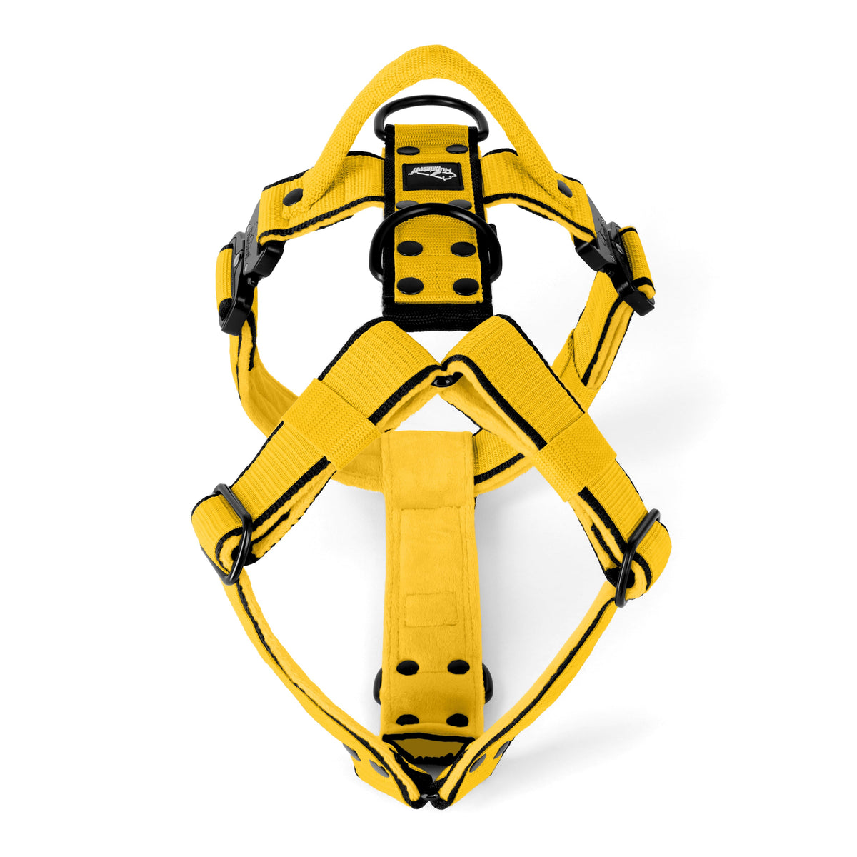 Hundstaff Easy Walk Extreme Black Edition Yellow